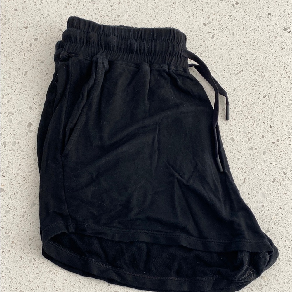 Black acta shorts